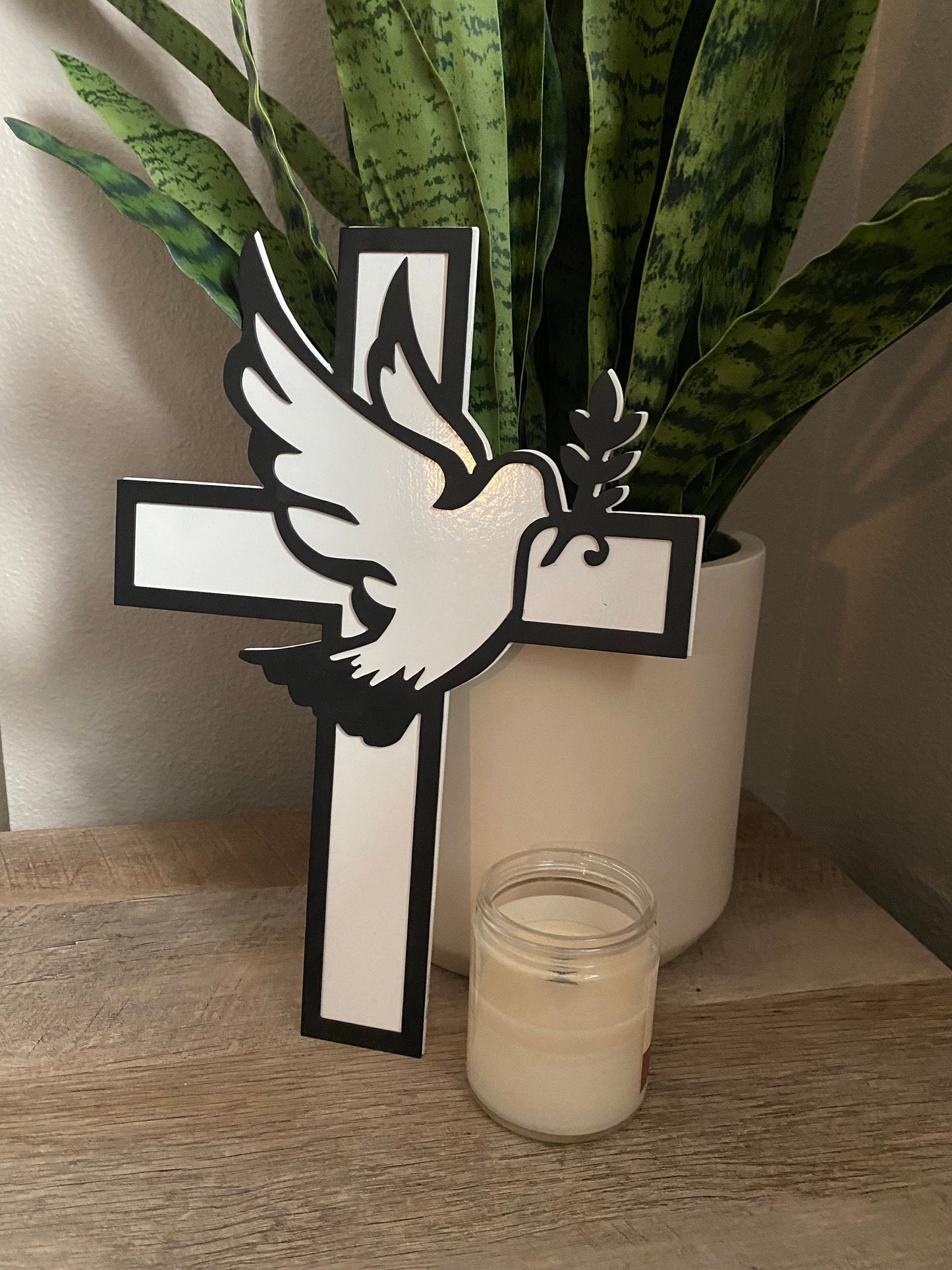 Holy Spirit Dove Cross