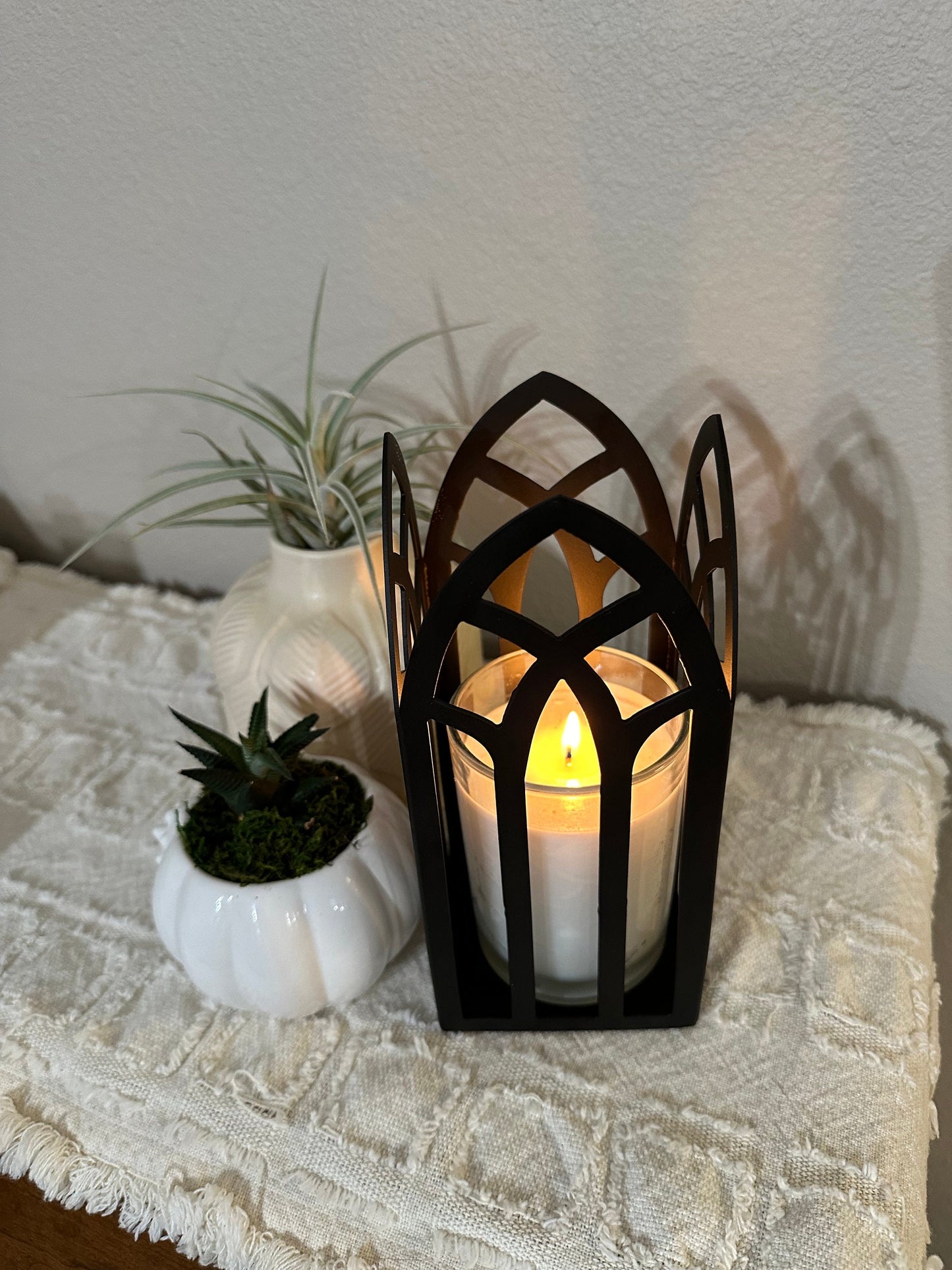 Gothic Arch Candle Holder