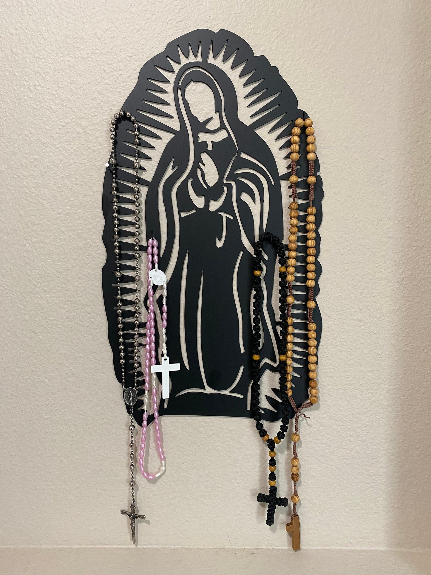 Our Lady of Guadalupe Rosary Holder