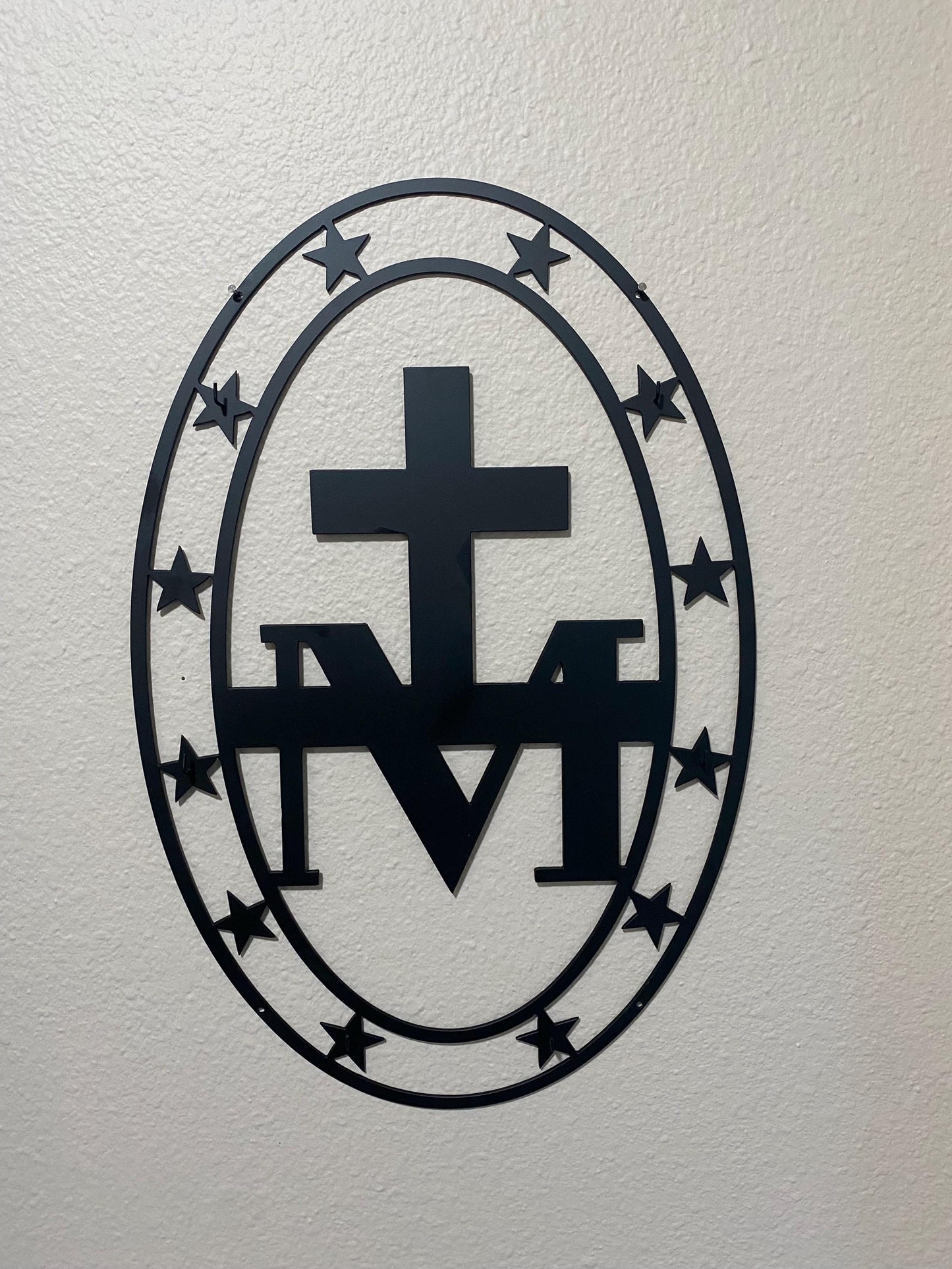 Miraculous Medal Rosary Hanger