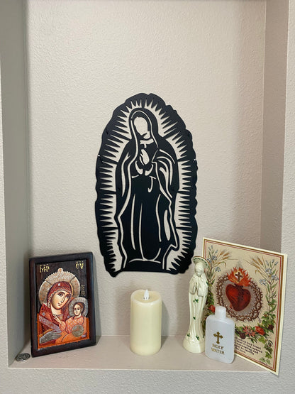 Our Lady of Guadalupe Rosary Holder