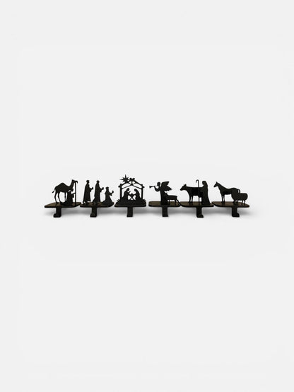 Christmas Nativity Stocking Holders