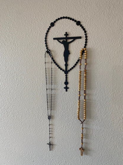 Crucifix Rosary Hanger