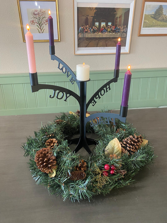 Advent Candle Holder