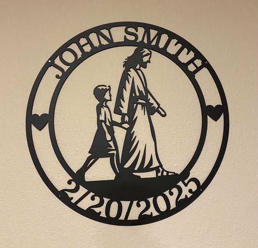 Miscarriage Child Walking with Jesus