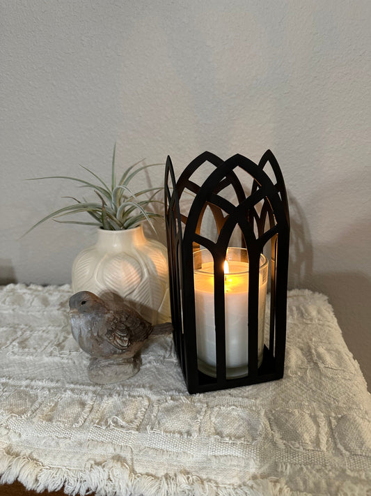 Gothic Arch Candle Holder