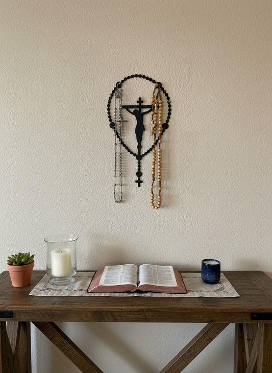 Crucifix Rosary Hanger