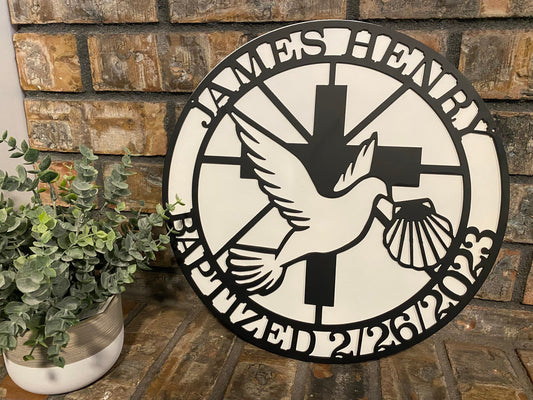 Custom Name Baptism Gift