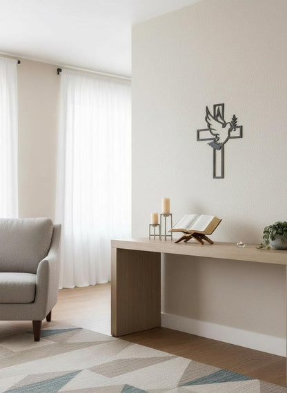 Holy Spirit Dove Cross