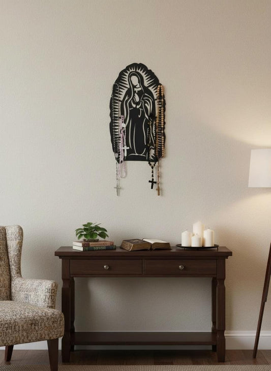 Our Lady of Guadalupe Rosary Holder